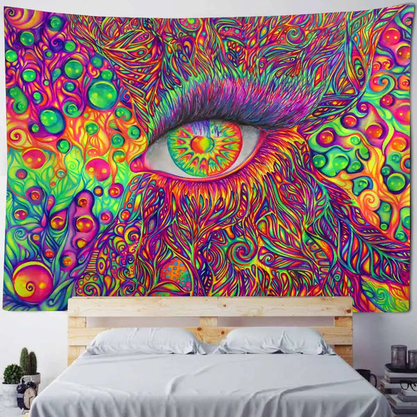 Psychedelic Art Tapestry-ToShay.org