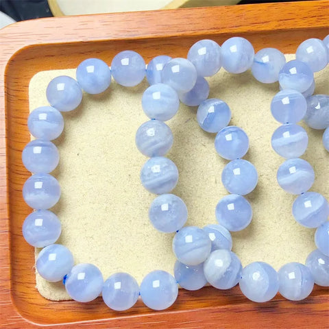 Blue Lace Agate Bracelet-ToShay.org