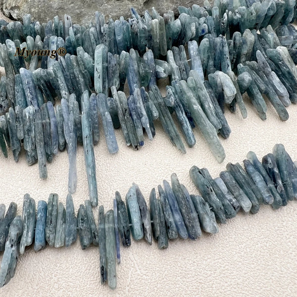 Blue Kyanite Rough Chip Beads-ToShay.org