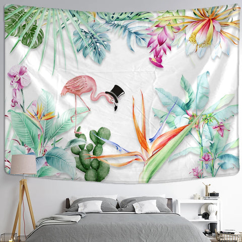 Tropical Plant Tapestry-ToShay.org