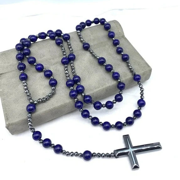 Mixed Quartz Crystal Rosary Beads-ToShay.org