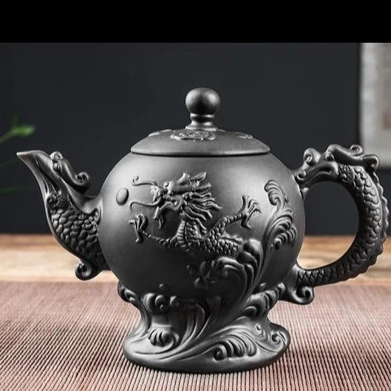 Dragon Clay Teapot-ToShay.org