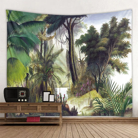 Tropical Plants Tapestry-ToShay.org