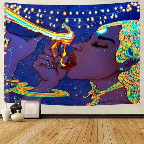 Psychedelic Art Tapestry-ToShay.org