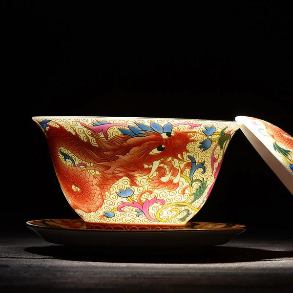 Gaiwan Ceramic Tea Tureen-ToShay.org