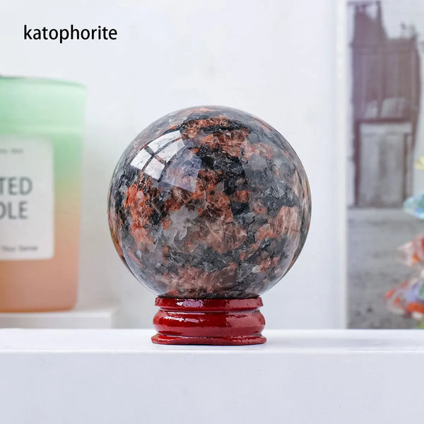 Red Katophorite Ball-ToShay.org