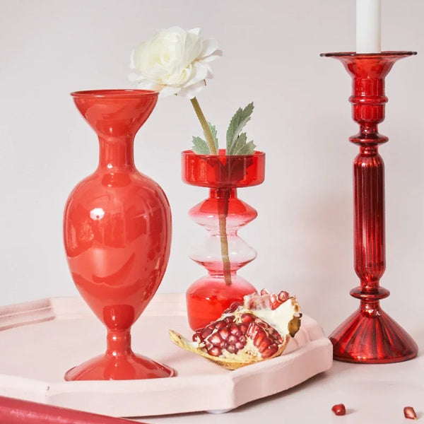 Glass Candlesticks-ToShay.org