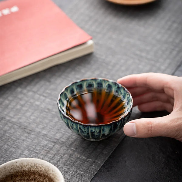 Glazed Ceramic Tea Cup-ToShay.org