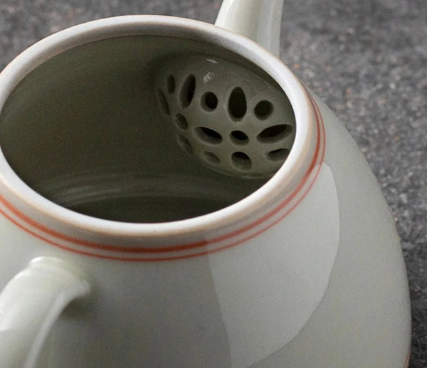 Glazed Ceramic Teapot-ToShay.org