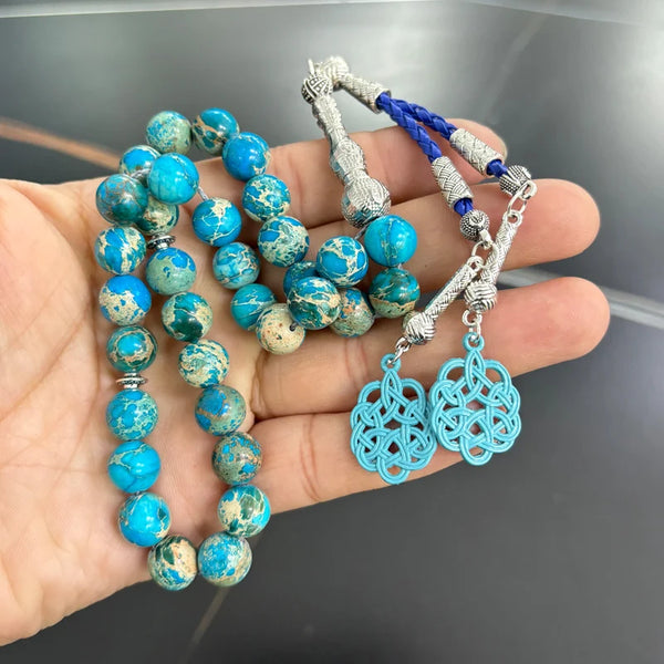 Blue Jasper Prayer Beads-ToShay.org