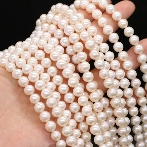 White Pearl Beads-ToShay.org