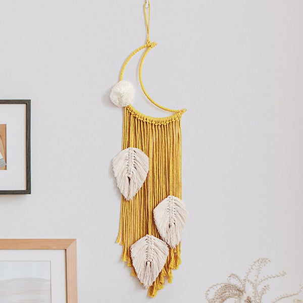 Macrame Moon Wall Hanging-ToShay.org