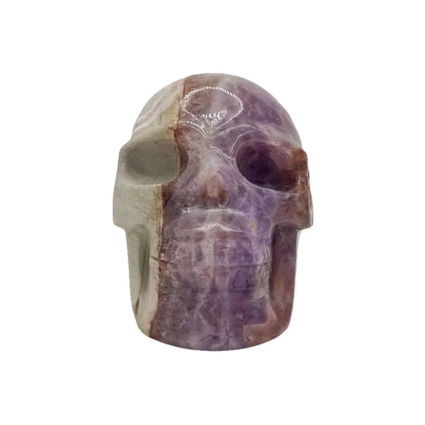 Purple Amethyst Agate Skulls-ToShay.org