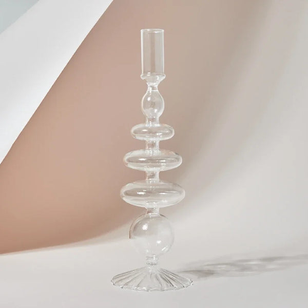 Glass Candle Holder-ToShay.org