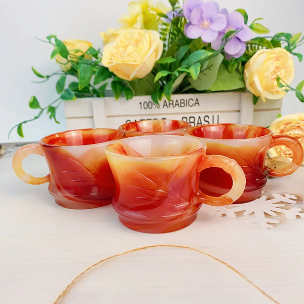 Crystal Red Agate Cup-ToShay.org