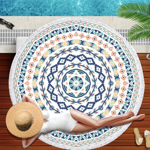 Mandala Beach Mat-ToShay.org