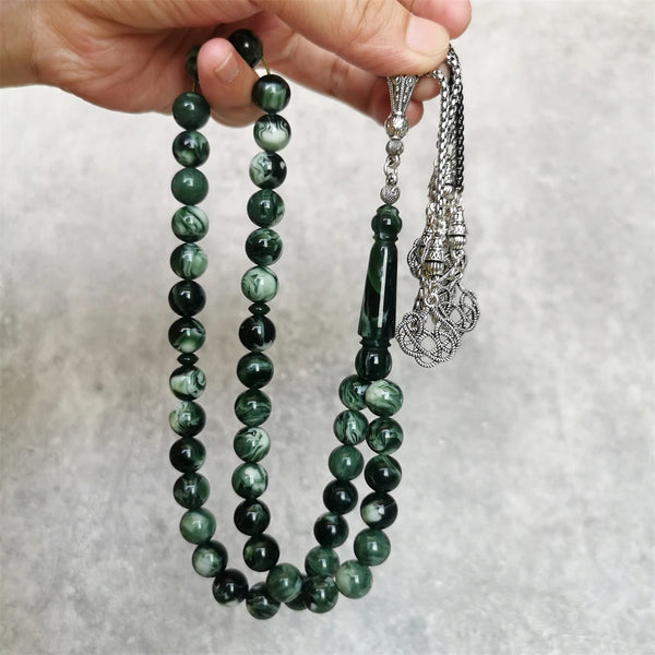 Green Prayer Beads-ToShay.org