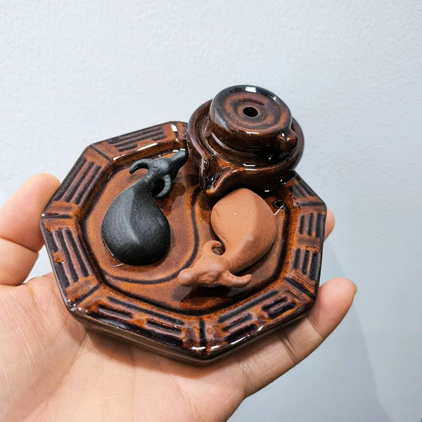 Fish Backflow Incense Burner-ToShay.org