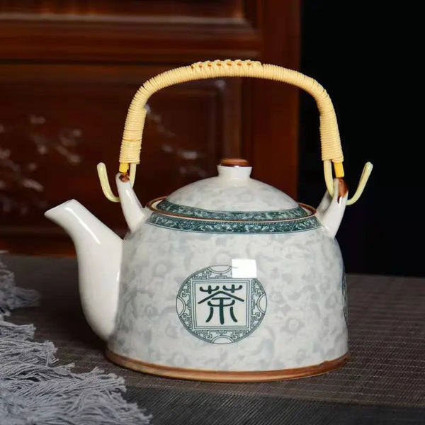 Glaze Porcelain Tea Pot-ToShay.org