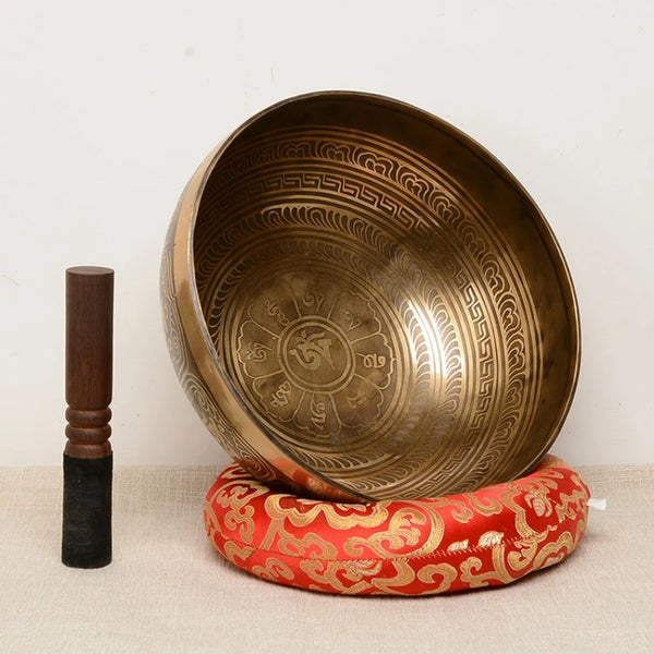 Tibetan Bronze Singing Bowl-ToShay.org