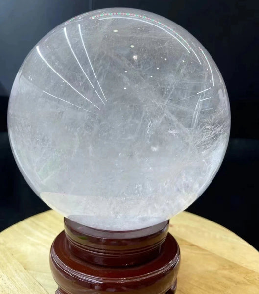 White Quartz Crystal Ball-ToShay.org