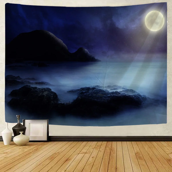 Moon Landscape Tapestry-ToShay.org