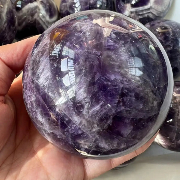 Purple Dream Amethyst Ball-ToShay.org