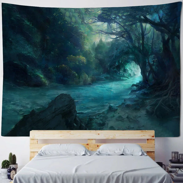 Forest Art Tapestry-ToShay.org