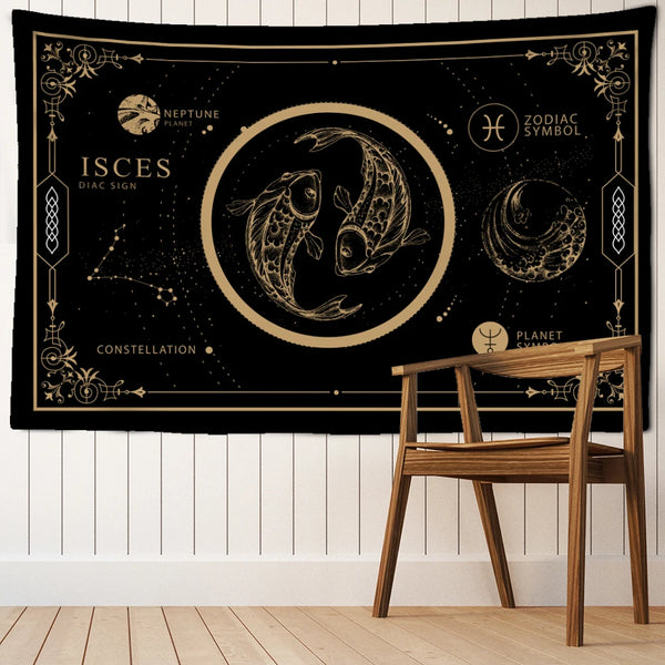 Zodiac Gemini Tapestry-ToShay.org