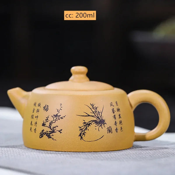 Yellow Clay Tea Pot-ToShay.org