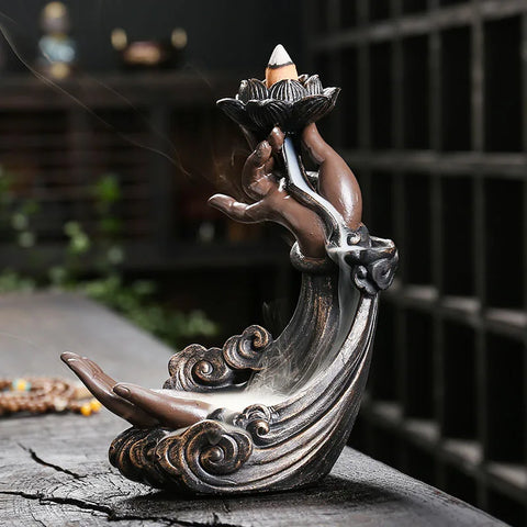 Buddha Hand Incense Burner-ToShay.org