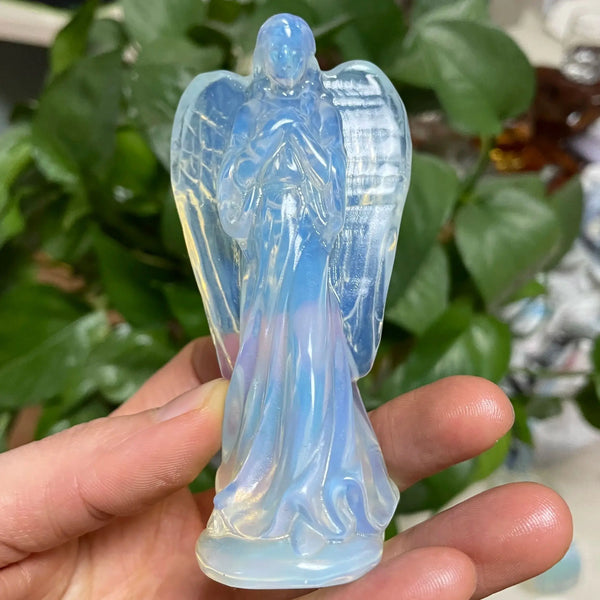 White Opalite Angel-ToShay.org