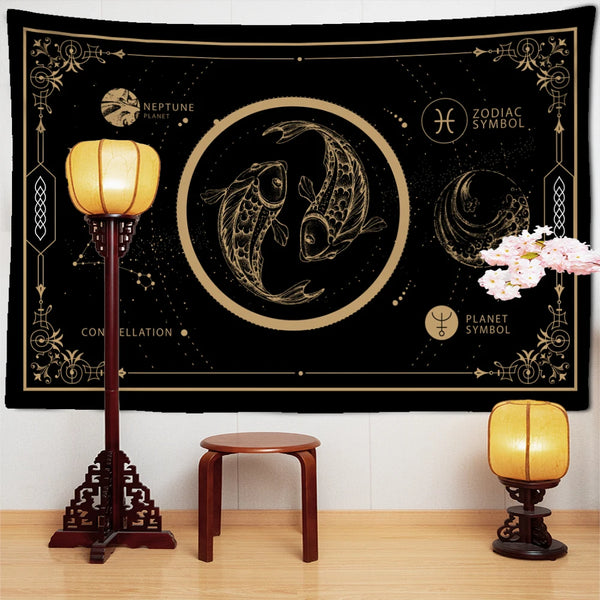 Zodiac Gemini Tapestry-ToShay.org