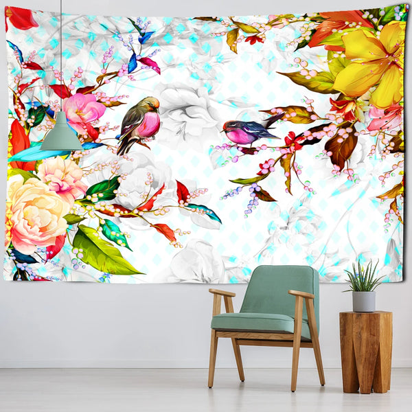 Garden Bird Art Tapestry-ToShay.org