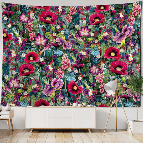 Flower Art Tapestry-ToShay.org