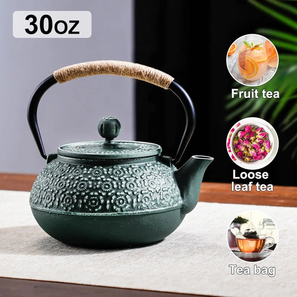 Cast Iron Tea Kettle-ToShay.org