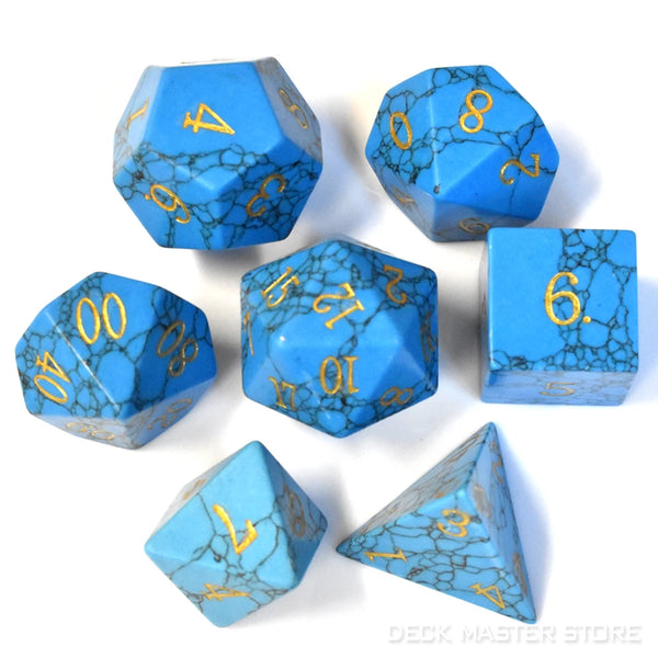 Crystal Platonic Solid Dice-ToShay.org