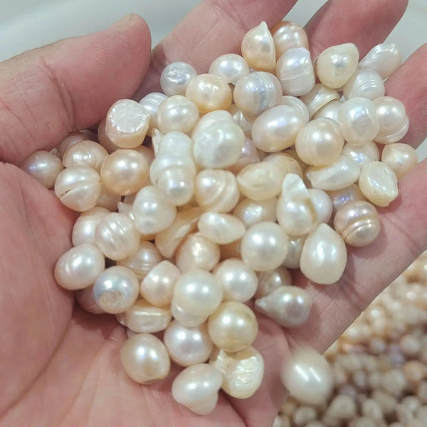 White Polished Pearls-ToShay.org