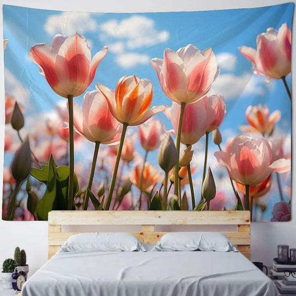 Flower Art Tapestry-ToShay.org