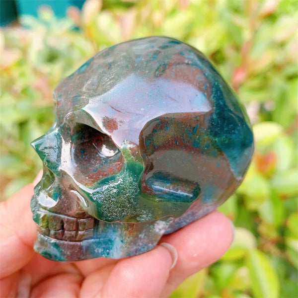 Ocean Jasper Skull-ToShay.org