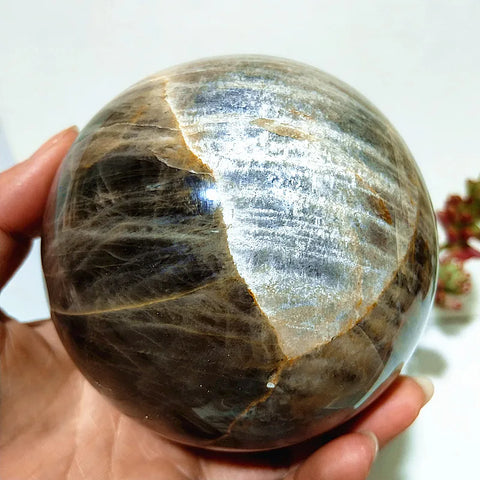 Grey Moonstone Ball-ToShay.org