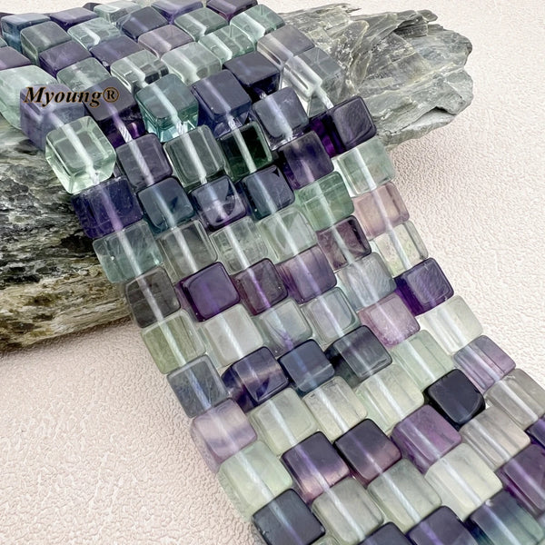 Fluorite Cube Beads-ToShay.org