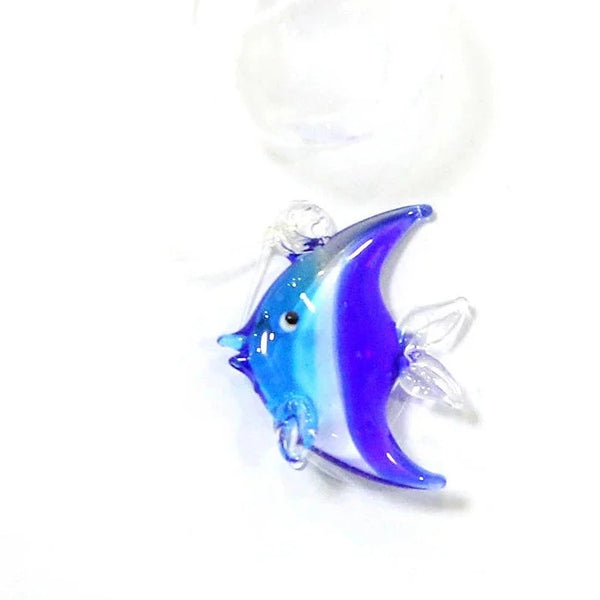 Glass Floating Fish Pendant-ToShay.org