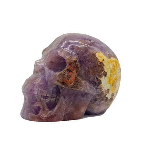 Purple Amethyst Agate Skulls-ToShay.org