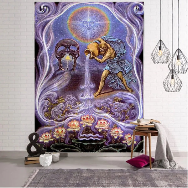 Psychedelic Art Tapestry-ToShay.org