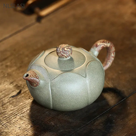 Lotus Clay Teapot-ToShay.org