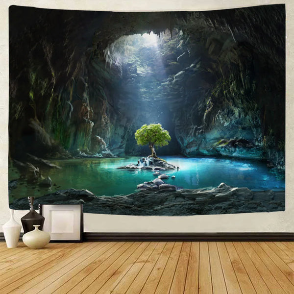 Fantasy Landscape Tapestry-ToShay.org