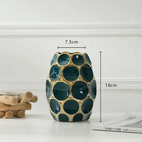 Glazed Ceramic Vase-ToShay.org