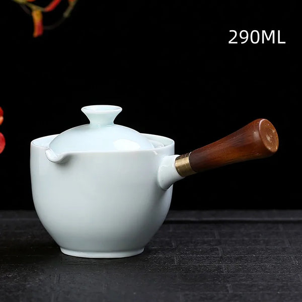 Glazed Ceramic Rotation Tea Maker-ToShay.org