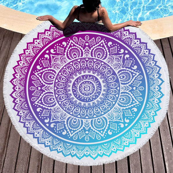 Mandala Beach Mat-ToShay.org